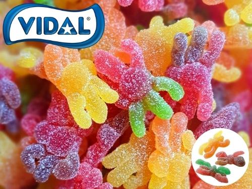 Vidal Gummi Hairy Spiders 4.4lb